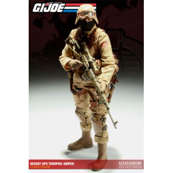 G.I. Joe Action Figure Desert Ops Trooper Sniper 30 cm